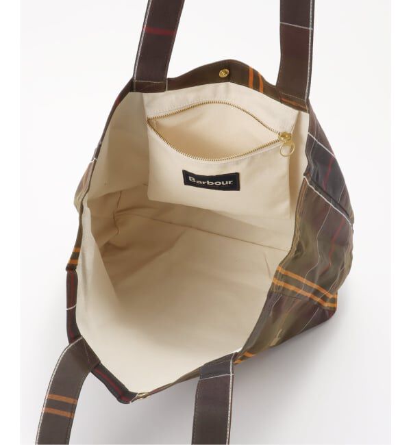 417 EDIFICE「Barbour / バブアー telfield tartan tote bag」|トートバッグ|