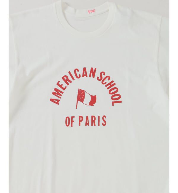 EDIFICE「《予約》Y&O(ヤング アンド オルセン) 別注 AMERICAN FRENCH PRINTED Tシャツ」|Tシャツ・カットソー|