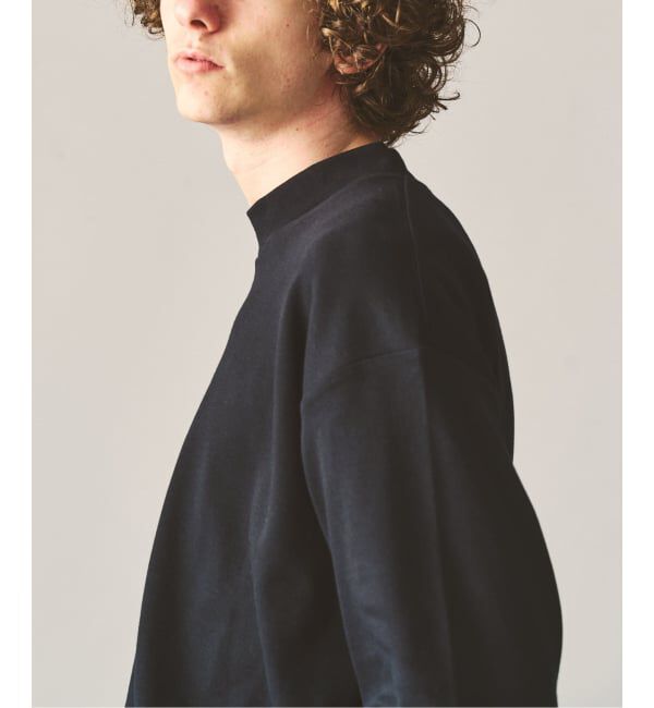 417 EDIFICE「【Hanes&times;417 EDIFICE】別注 CLEAR CUT COTTON SMOOTH MOCK NECK（MODERN FIT）」|Tシャツ・カットソー|