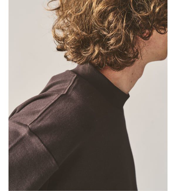 417 EDIFICE「【Hanes&times;417 EDIFICE】別注 CLEAR CUT COTTON SMOOTH MOCK NECK（MODERN FIT）」|Tシャツ・カットソー|