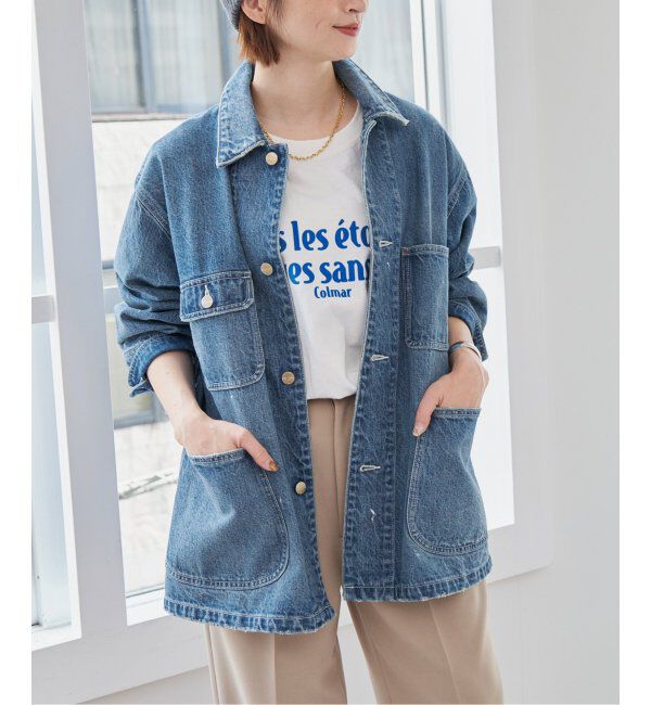 Spick and Span「《追加》RED CARD TOKYO / レッドカード トーキョー Chore Coat」|デニムジャケット|ブルー A