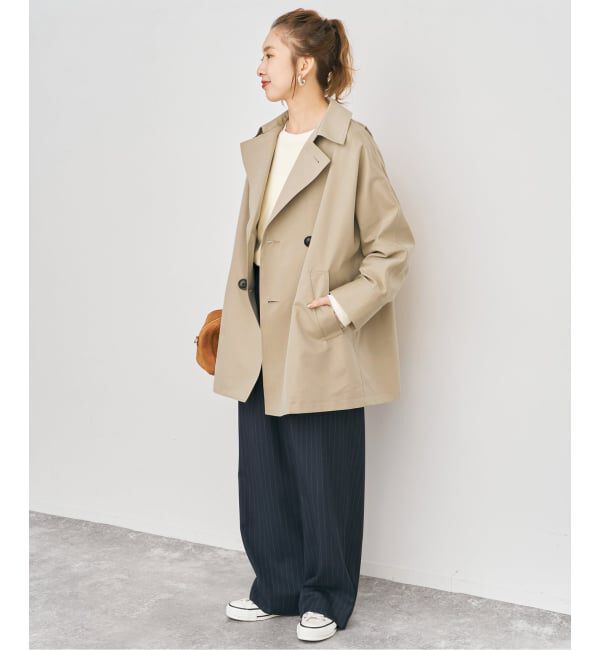 Spick and Span「《追加》TICCA / ティッカ Miniテントトレンチコート」|トレンチコート|