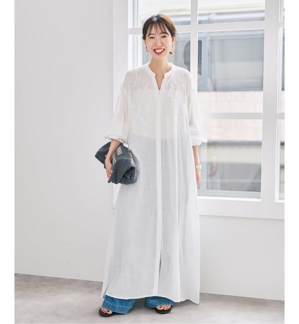 Spick and Span「エンブロイダリーワンピース」|ワンピース|
