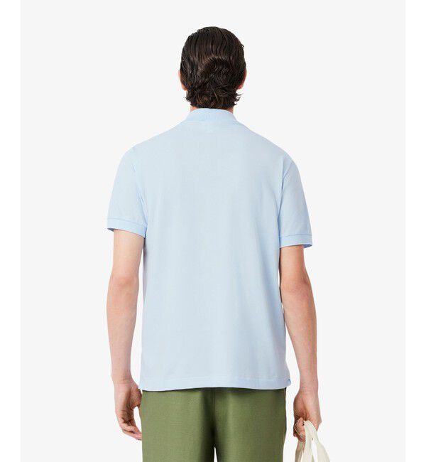 LACOSTE「通気性 イージーケア 軽量鹿の子ピケ L.12.12ライトウェイト半袖ポロシャツ」|ポロシャツ|