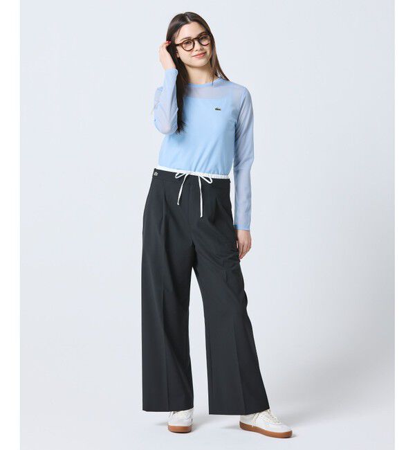 LACOSTE「レディース BASESHOT PRO 126 5 SFA クラシックコートスニーカー」|スニーカー|