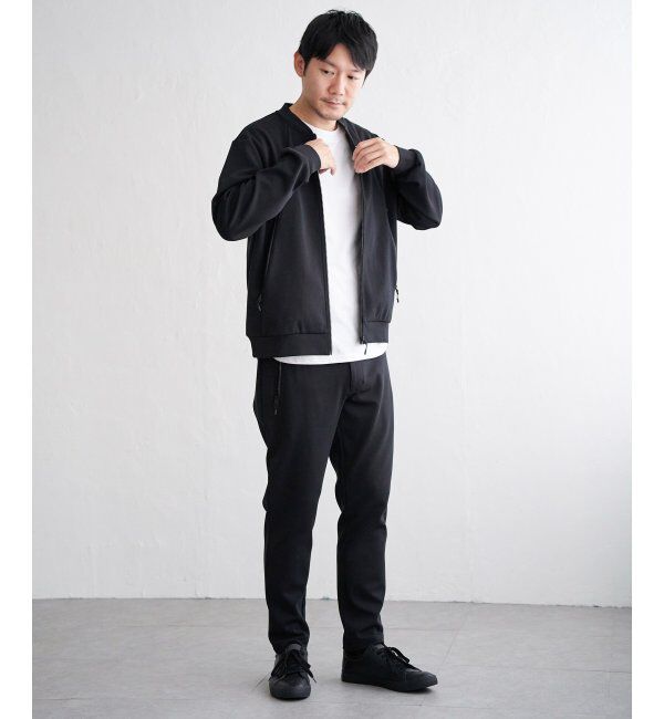 ikka「テックストレッチジップポケットカーディガン」|カーディガン|