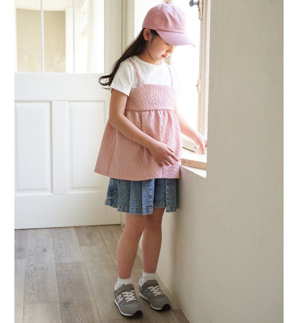 ikka kids「ツイル後ろリボンキャップ」|その他|