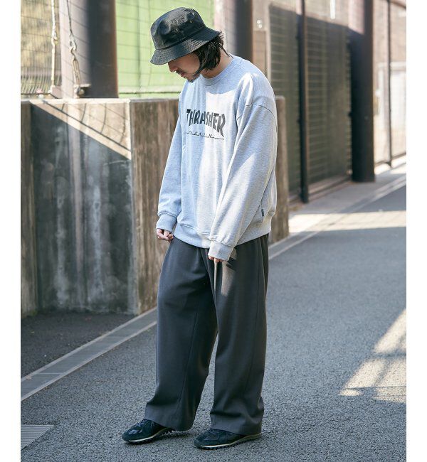 VENCE share style「THRASHER スラッシャー ロゴスウェット」|スウェット・ジャージ|