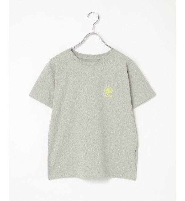 VENCE share style「天竺フラワー刺繍コンパクトTシャツ」|Tシャツ・カットソー|
