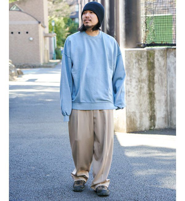 VENCE share style「【Goodwear】製品染めBIGトレーナー」|スウェット・ジャージ|