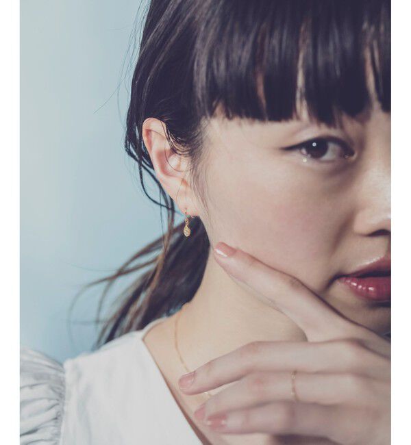 ete「クリアビジュー ピアス マーキス」|ピアス|