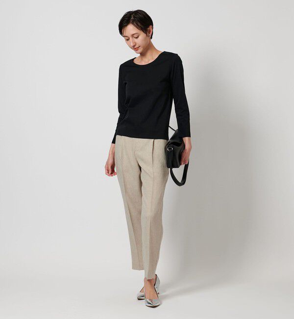 UNITED ARROWS「C DOUBLE クルーネック カットソー」|Tシャツ・カットソー|