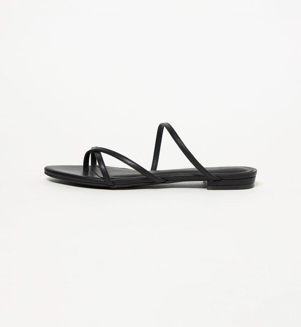 UNITED ARROWS green label relaxing「ライン フラット サンダル」|サンダル|