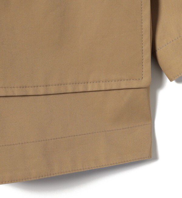 SHIPS for women「SHIPS Primary Navy Label:〈手洗い可能〉ボンディング ステンカラー コート」|ステンカラーコート|