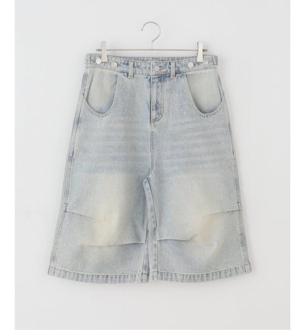 JOINT WORKS「ラインストーン デニムショーツ / J Rhine Stone Denim Shorts」|その他|