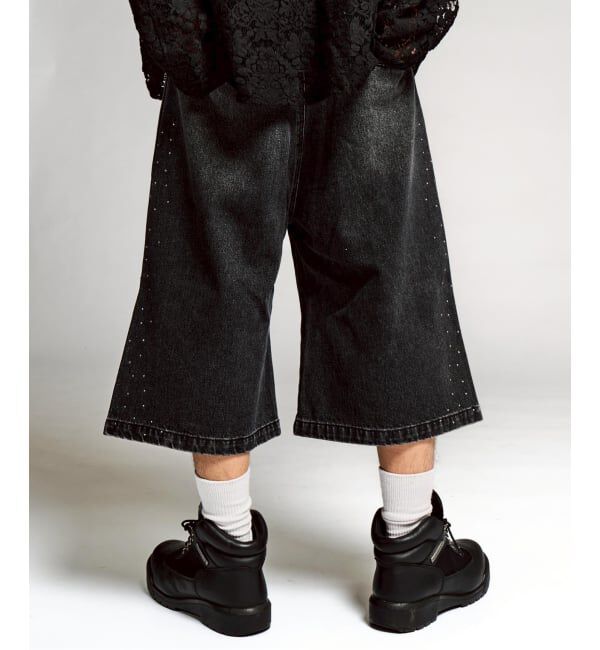 JOINT WORKS「ラインストーン デニムショーツ / J Rhine Stone Denim Shorts」|その他|