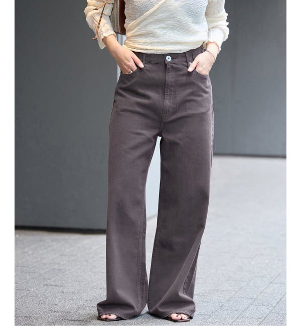 IENA「《予約》upper hights/アッパーハイツ THE 別注 LINA デニムパンツ」|デニム|