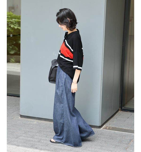 JOURNAL STANDARD「《予約》ラガーニットシャツ」|ニット・セーター|