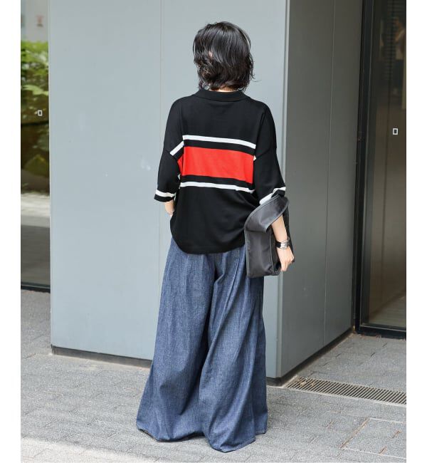 JOURNAL STANDARD「《予約》ラガーニットシャツ」|ニット・セーター|