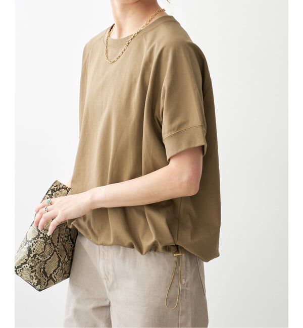 Spick and Span「《WEB限定 / 追加》ニュアンスドロストプルオーバー」|Tシャツ・カットソー|