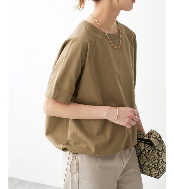 Spick and Span「《WEB限定 / 追加》ニュアンスドロストプルオーバー」|Tシャツ・カットソー|