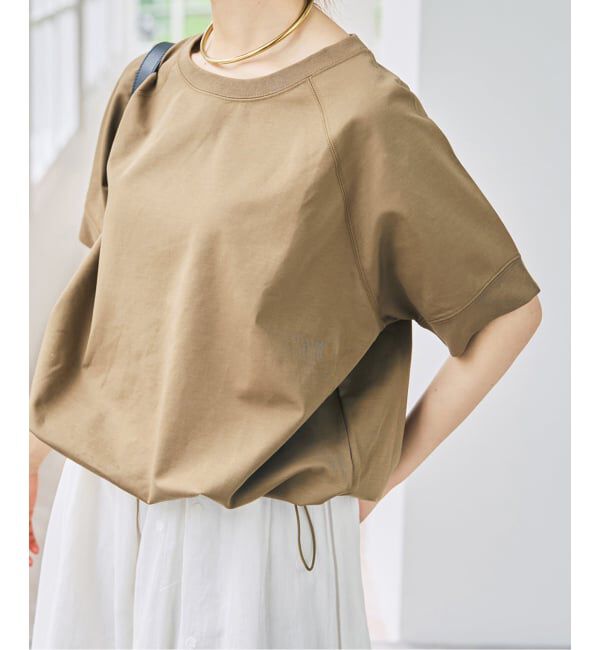Spick and Span「《WEB限定 / 追加》ニュアンスドロストプルオーバー」|Tシャツ・カットソー|