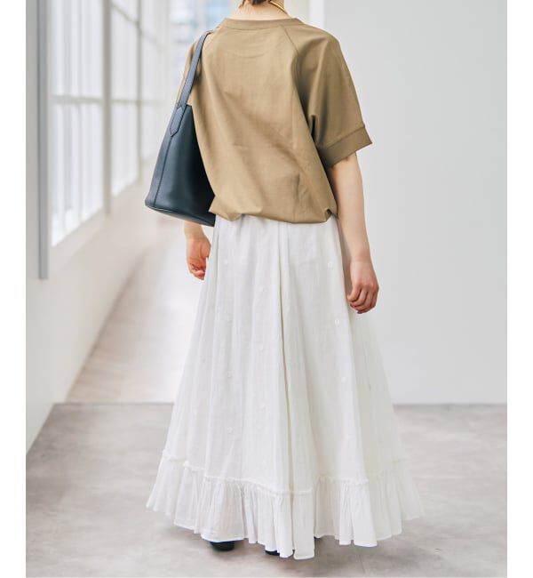 Spick and Span「《WEB限定 / 追加》ニュアンスドロストプルオーバー」|Tシャツ・カットソー|