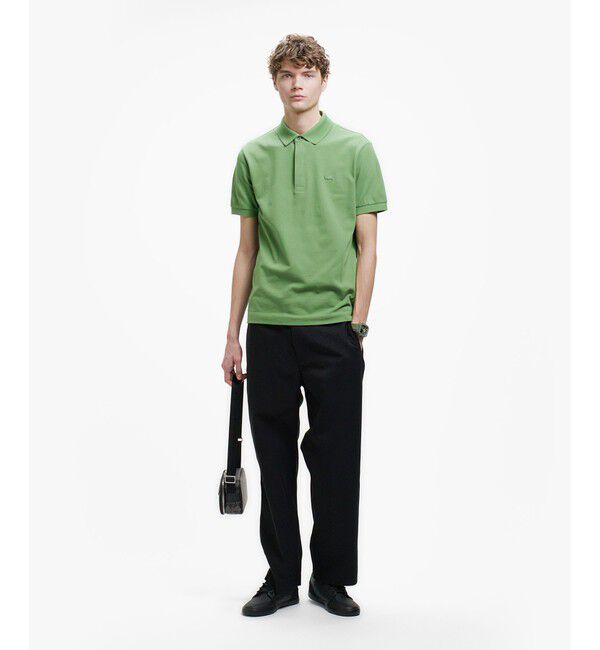 LACOSTE「『Le Paris Polo』レギュラーフィット　パリポロ 比翼ポロシャツ」|ポロシャツ|