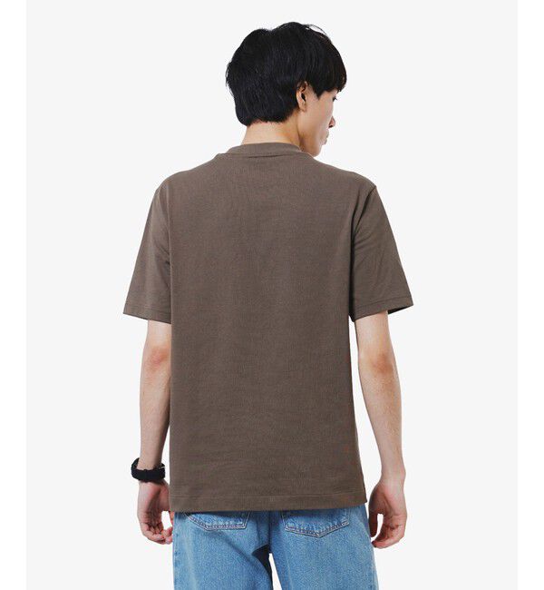 LACOSTE「アウトラインクロックポケット半袖Tシャツ」|Tシャツ・カットソー|
