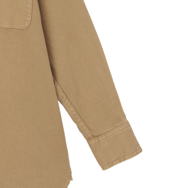 Liesse「【HEALTHY DENIM/ヘルシーデニム】デニムシャツ（Almond）」|シャツ・ブラウス|