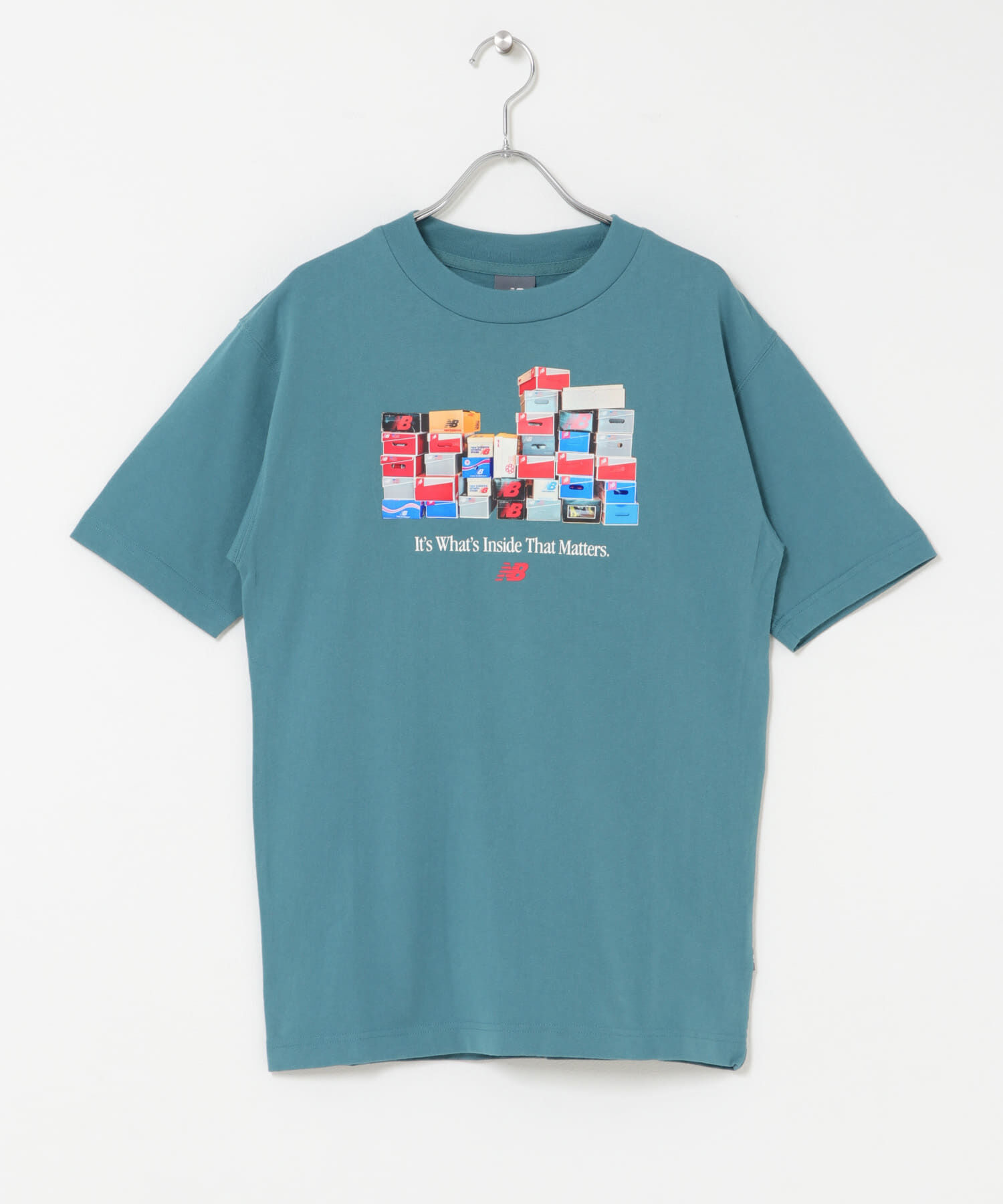 URBAN RESEARCH DOORS「NEW BALANCE　ボックスTシャツ」|Tシャツ・カットソー|