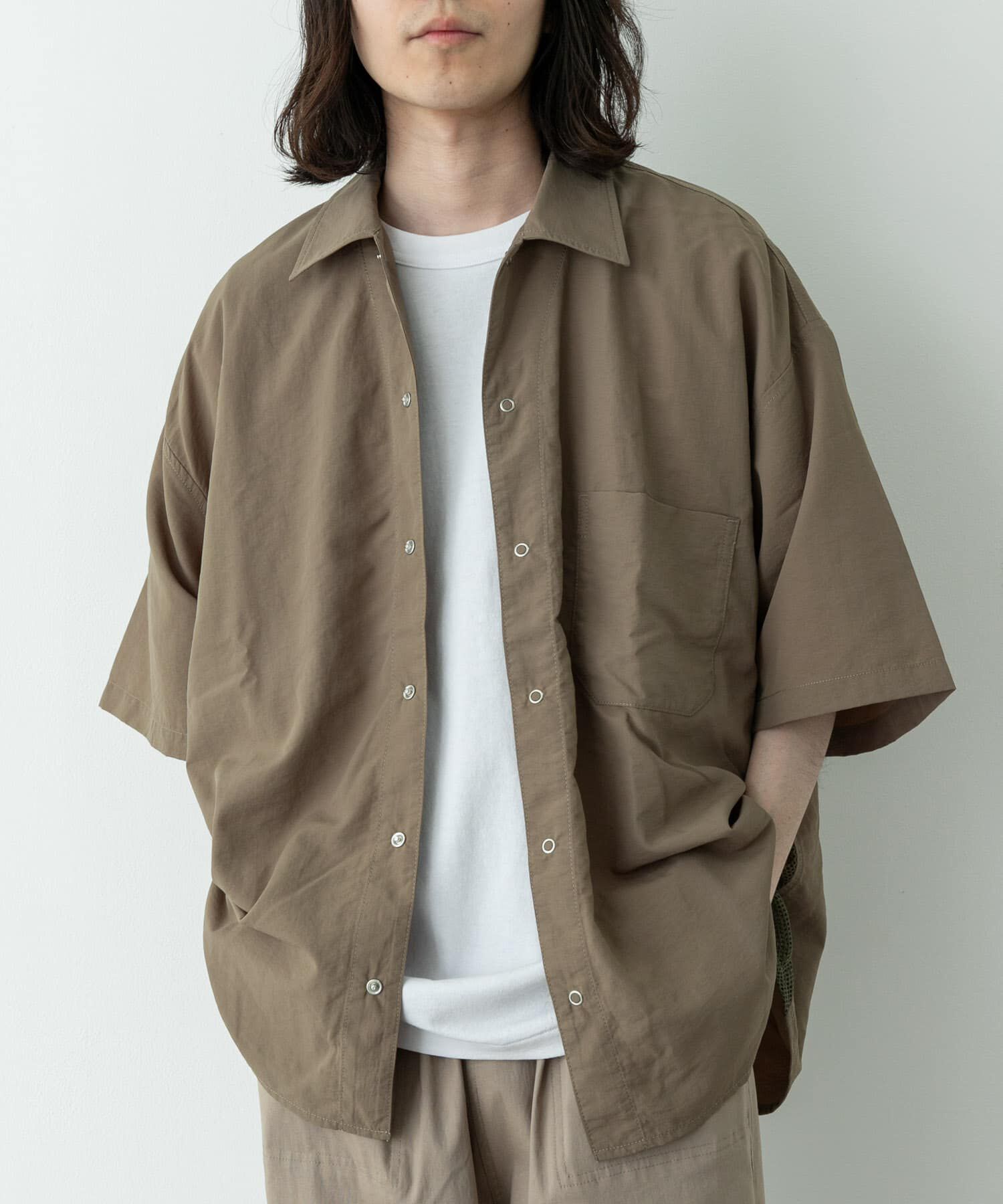 Sonny Label 「ARMY TWILL　NYLON OX MESH SHIRTS」|シャツ・ブラウス|