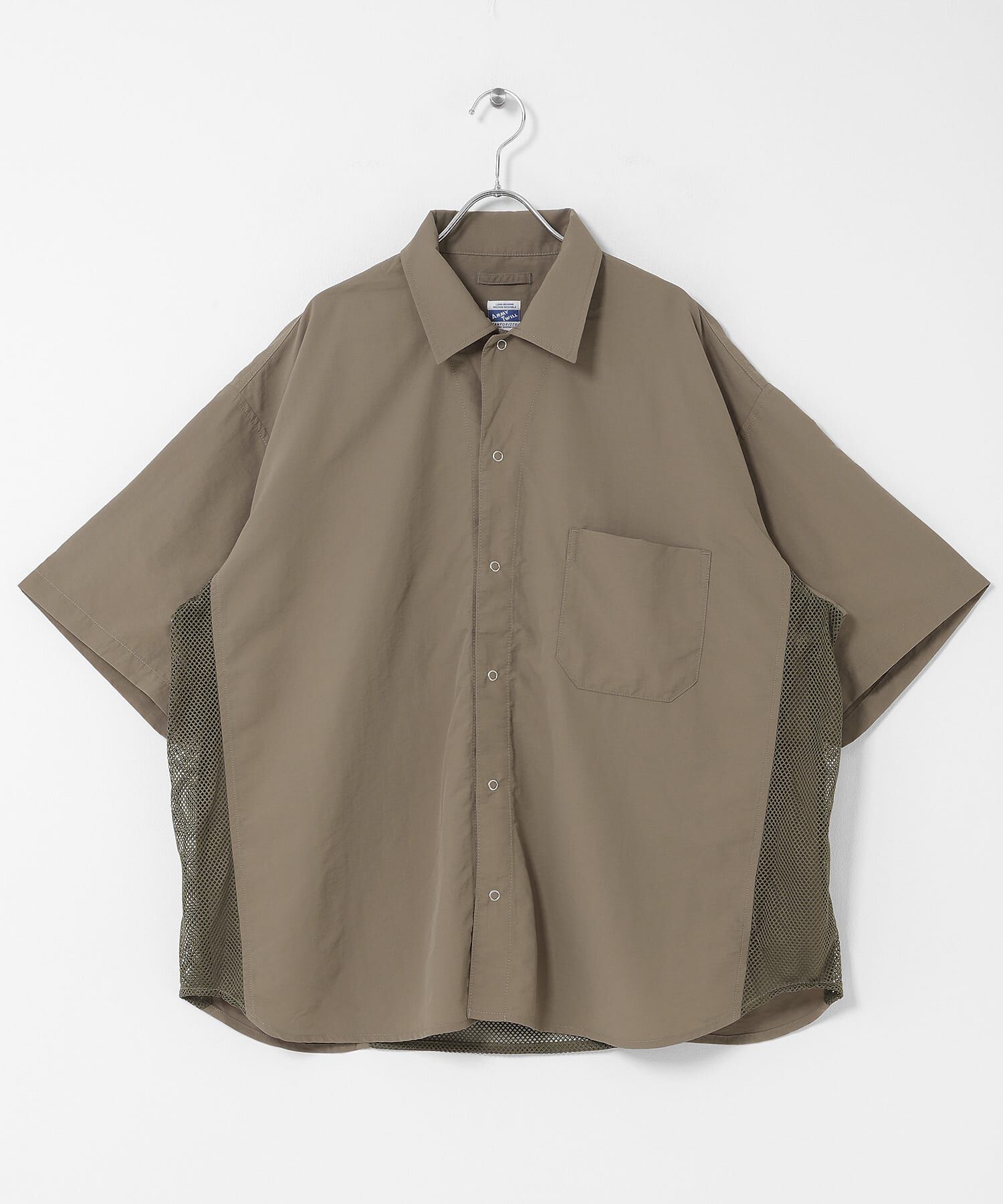 Sonny Label 「ARMY TWILL　NYLON OX MESH SHIRTS」|シャツ・ブラウス|