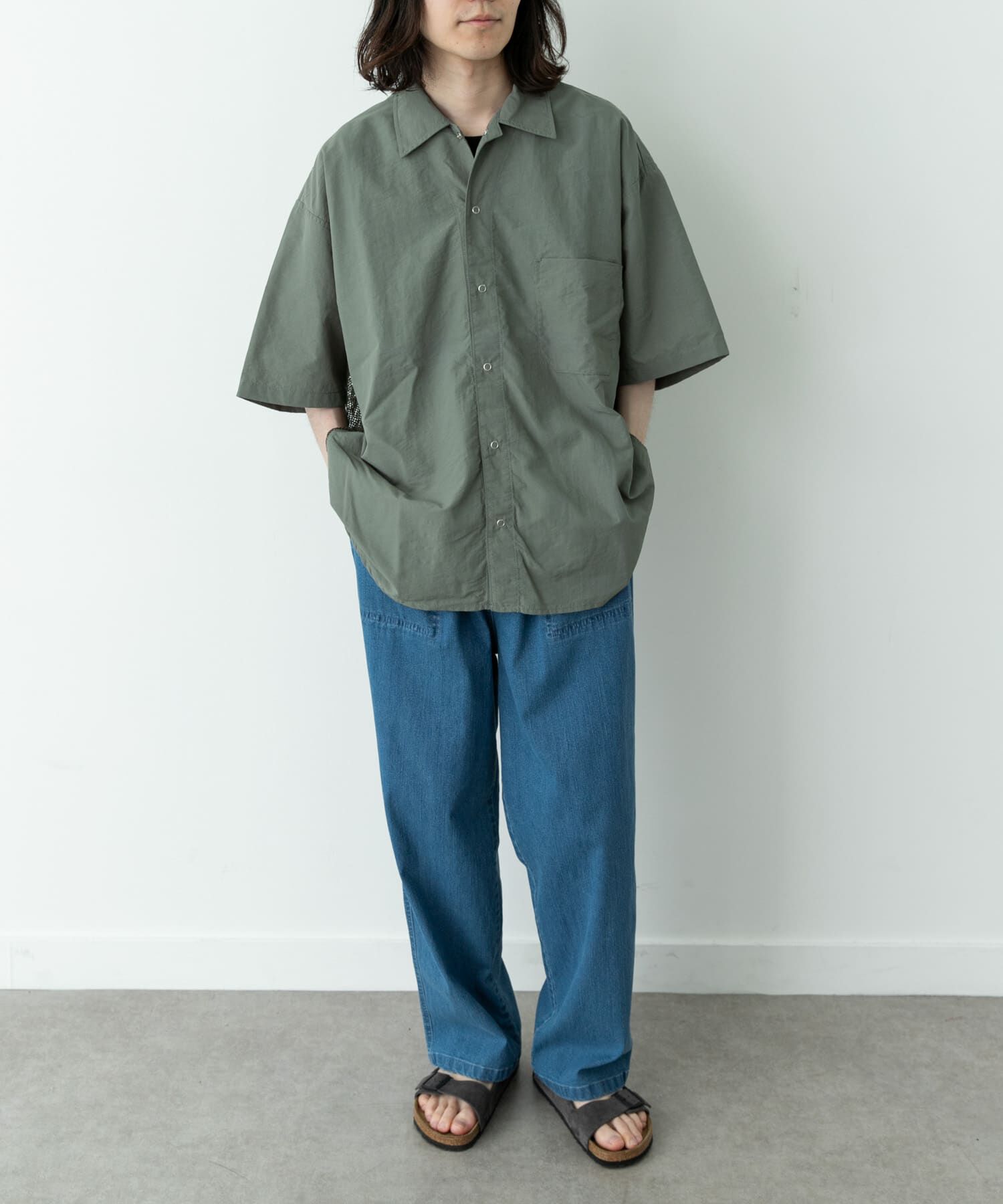 Sonny Label 「ARMY TWILL　NYLON OX MESH SHIRTS」|シャツ・ブラウス|