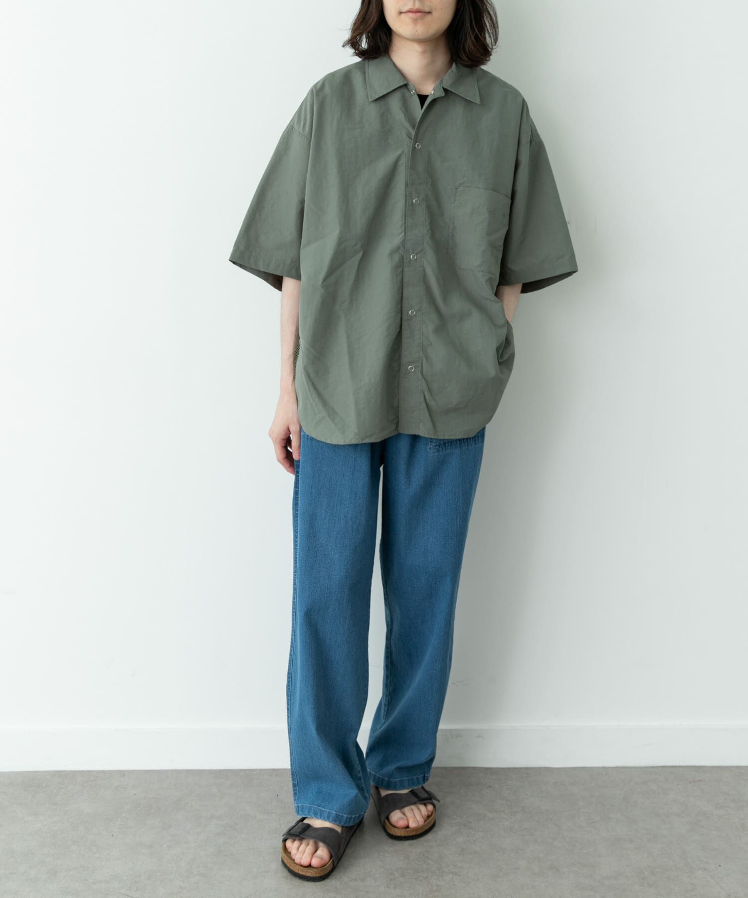 Sonny Label 「ARMY TWILL　NYLON OX MESH SHIRTS」|シャツ・ブラウス|