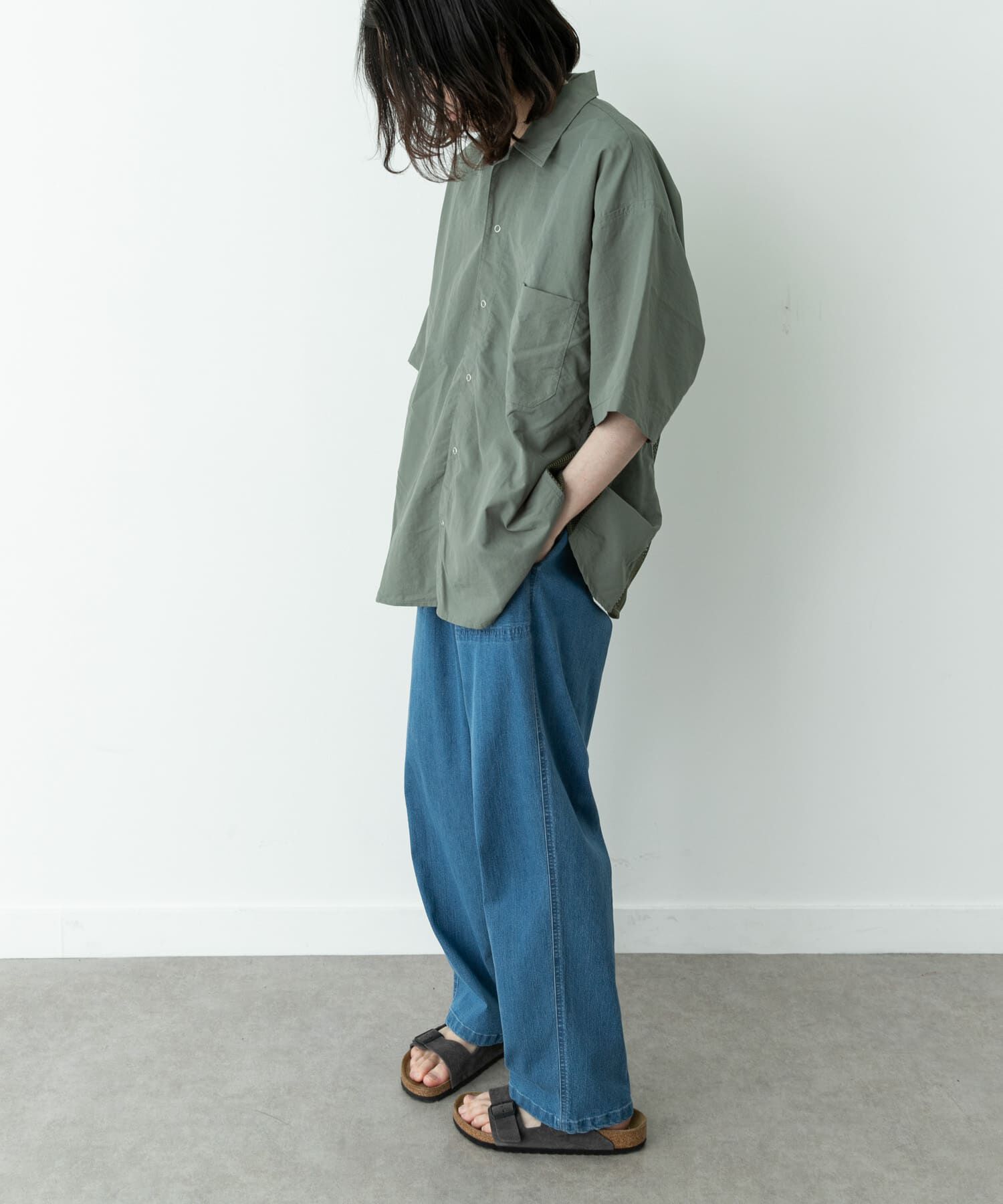 Sonny Label 「ARMY TWILL　NYLON OX MESH SHIRTS」|シャツ・ブラウス|