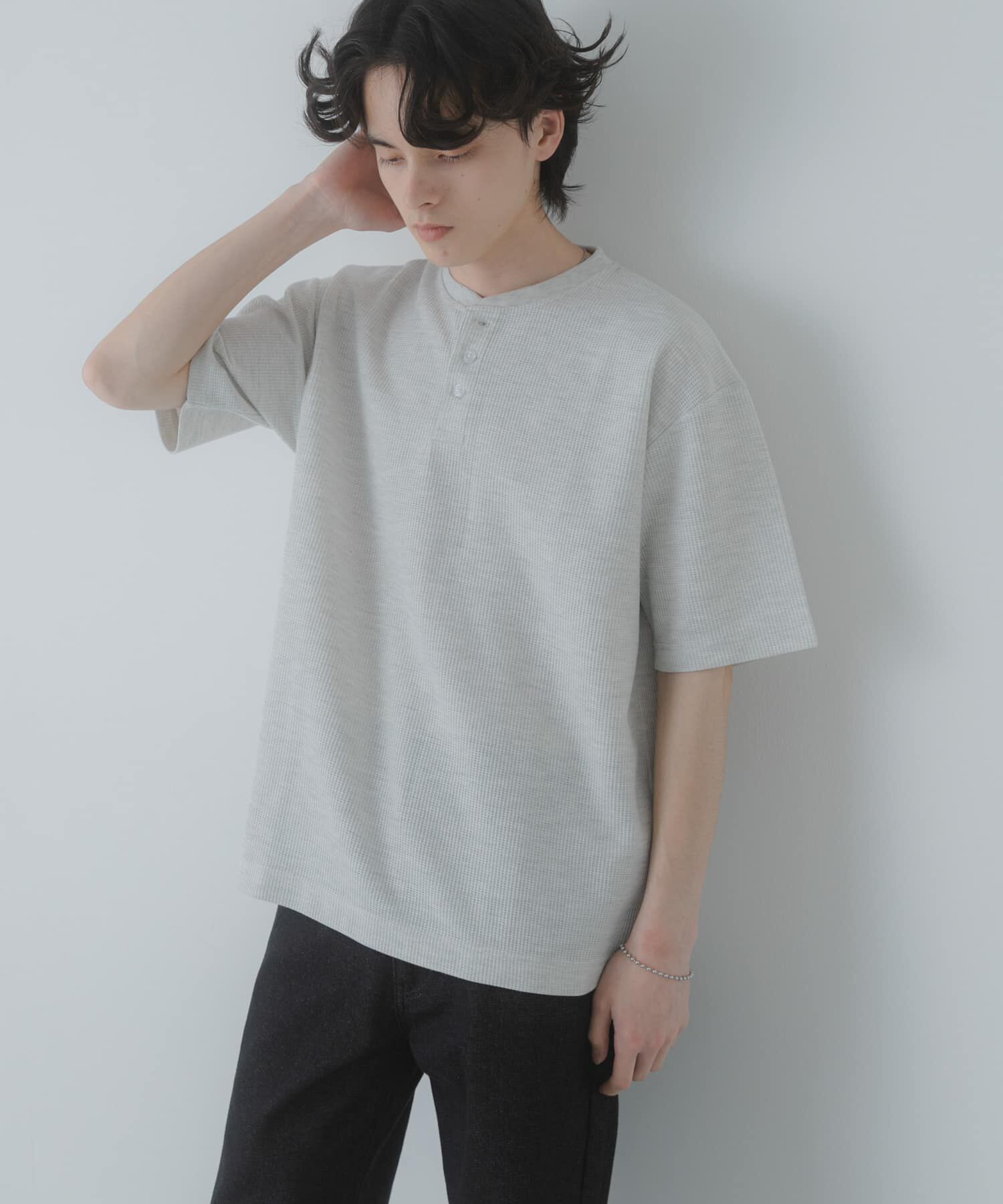 SENSE OF PLACE by URBAN RESEARCH「ヘンリーネックカノコプルオーバー」|Tシャツ・カットソー|