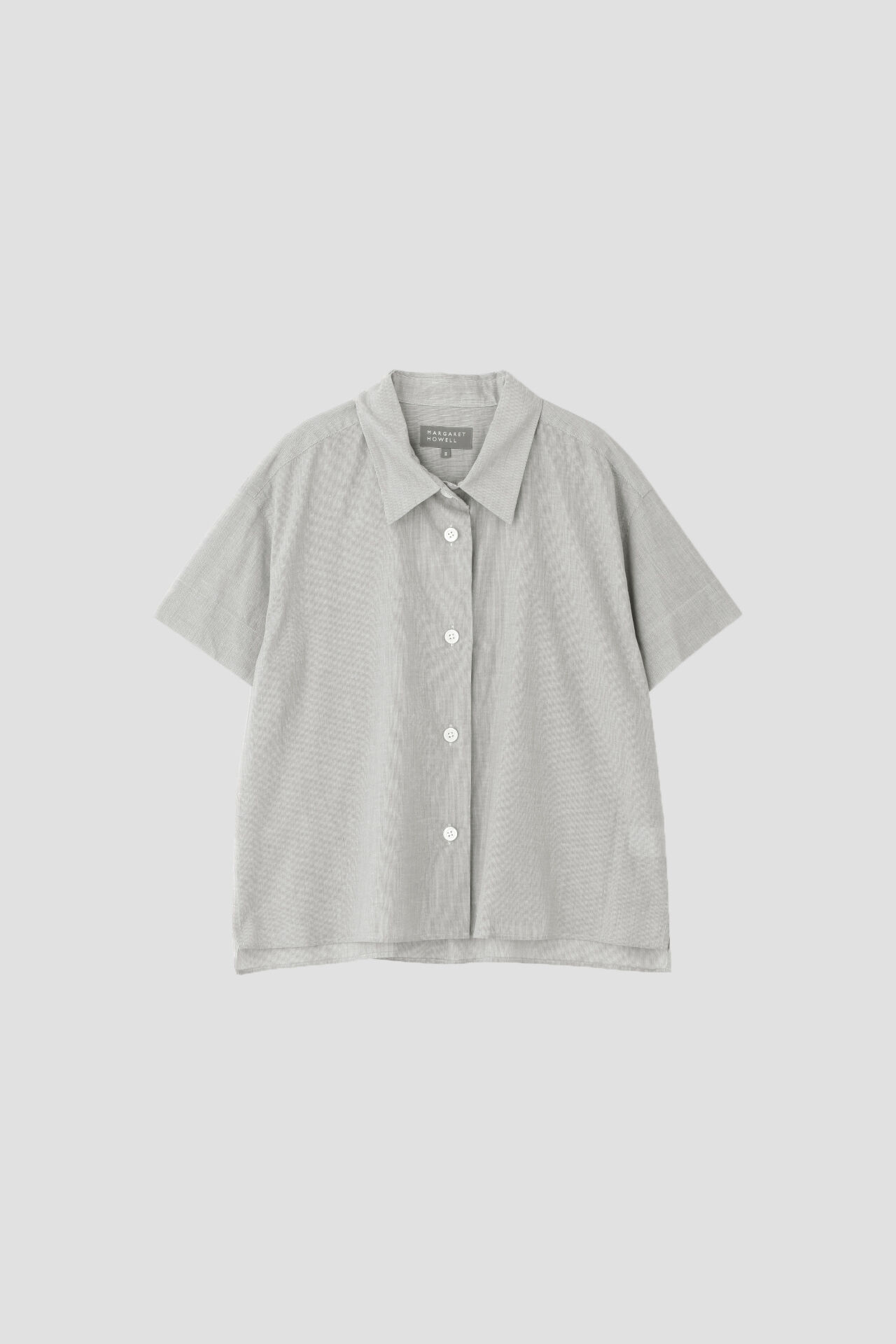  「HAIRLINE STRIPE COTTON LINEN SHIRT」|シャツ・ブラウス|