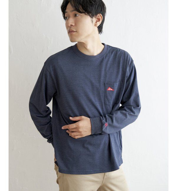 ikka「URBAN NATURE LIF ロゴワッペンポケロンT」|Tシャツ・カットソー|