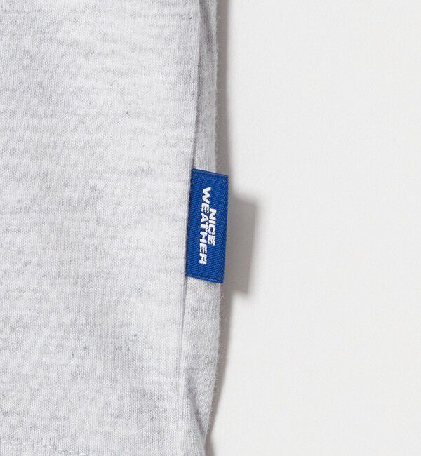 NICE WEATHER「＜NICE WEATHER＞ロゴ Tシャツ」|Tシャツ・カットソー|