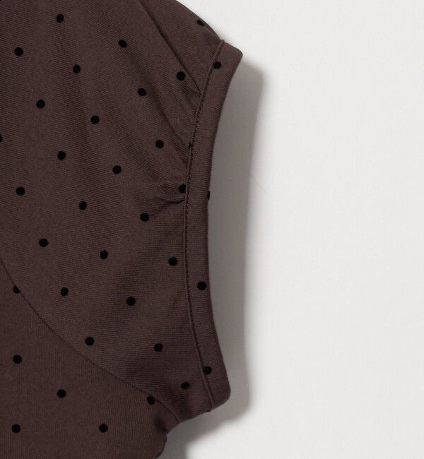 BEAUTY&YOUTH UNITED ARROWS「コットン ドットプリント  Tシャツ」|Tシャツ・カットソー|