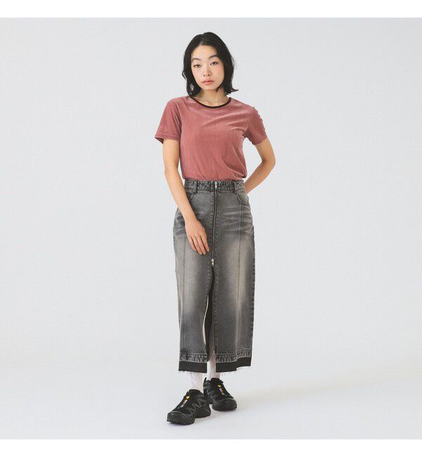 Ray BEAMS 「サマー ベロア リンガー Tシャツ」|Tシャツ・カットソー|