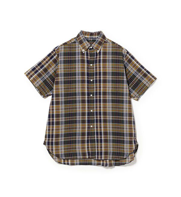 BEAMS PLUS「BEAMS PLUS｜B.D. Classic-fit Madras｜ボタンダウン｜マドラスチェック」|シャツ・ブラウス|