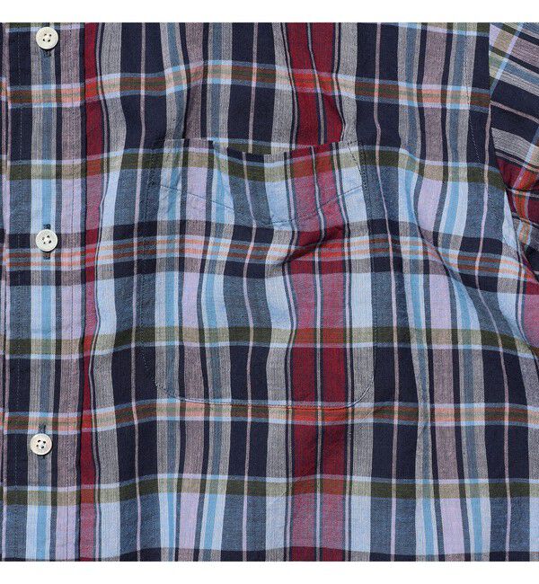 BEAMS PLUS「BEAMS PLUS｜B.D. Classic-fit Madras｜ボタンダウン｜マドラスチェック」|シャツ・ブラウス|