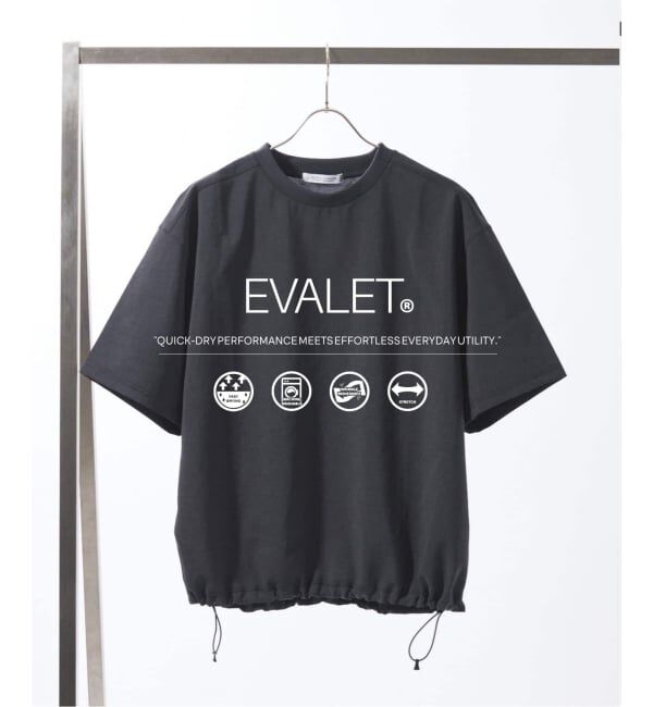 JOURNAL STANDARD「EVALET / エバレット スピンドル Tシャツ」|シャツ・ブラウス|ブラック A