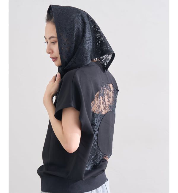 JOURNAL STANDARD「《追加2》【LAYAS/レイヤーズ】 LACE TRIANGLE SCARF」|バンダナ・スカーフ|