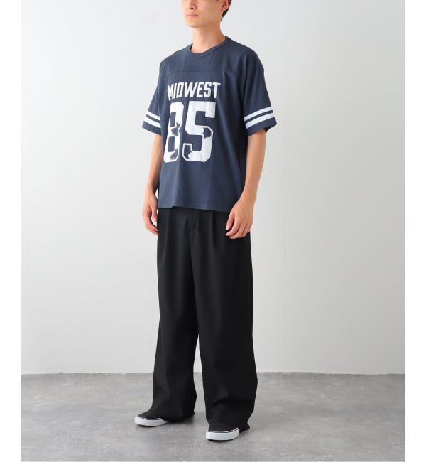 JOURNAL STANDARD「ブロークン パッチ フットボール T」|Tシャツ・カットソー|