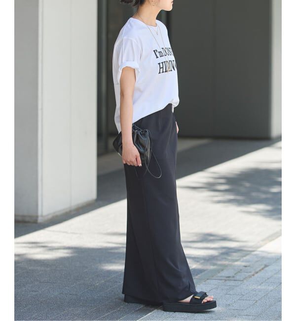 journal standard L'essage「バックテイルロゴTシャツ」|Tシャツ・カットソー|