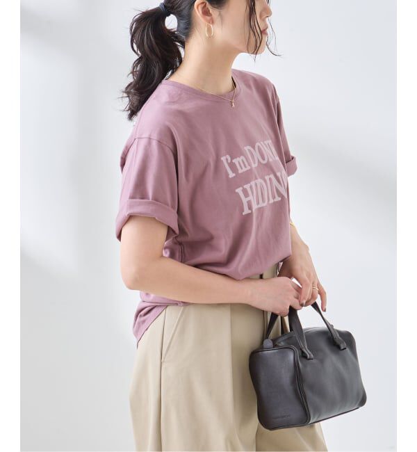 journal standard L'essage「バックテイルロゴTシャツ」|Tシャツ・カットソー|