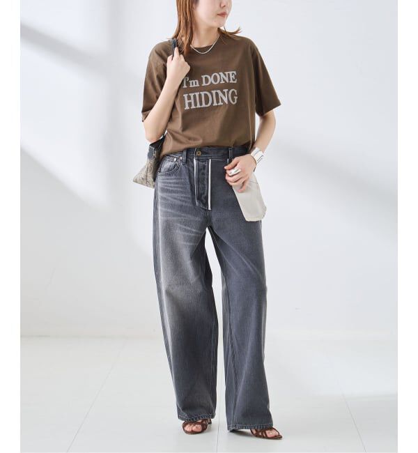 journal standard L'essage「バックテイルロゴTシャツ」|Tシャツ・カットソー|